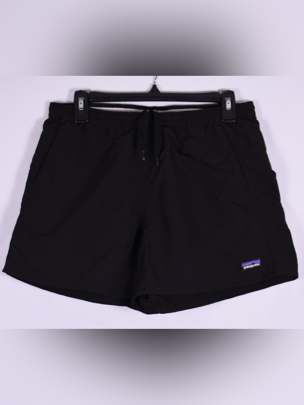 Patagonia Black Athletic Drawstring Shorts